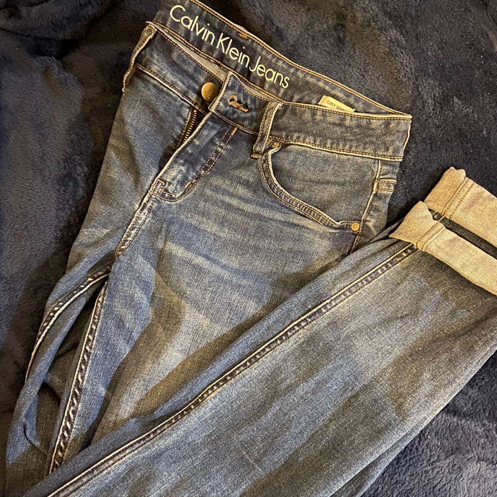 Like New Calvin Klein curvy jeans